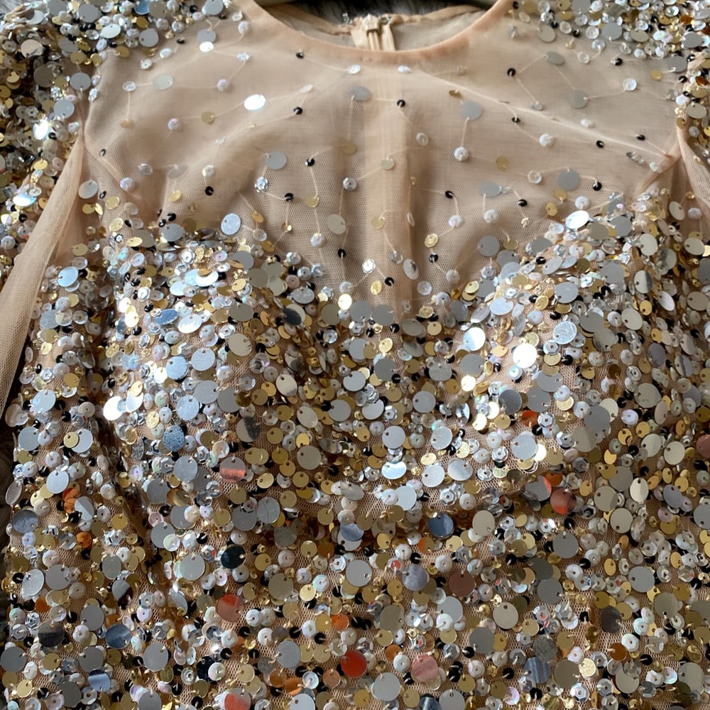 Sequenced dress